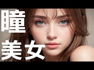 【AI画像】AIが生成する瞳が綺麗な美女たち