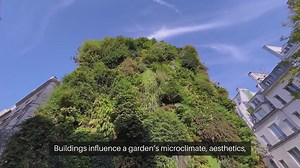 Garden Design Considering Buildings