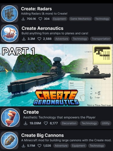 Add Aeronautics Mods Next in Minecraft