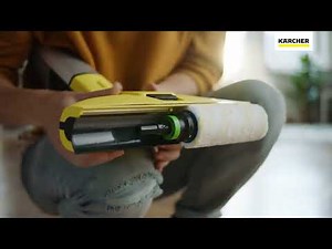 How to operate the Karcher EWM2 Cordless Wiping Mop