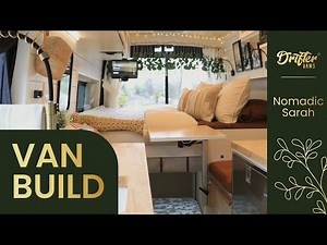 Solo Female Van Tour | Full Shower & Custom Nomadik Layout with Nomadic Sarah