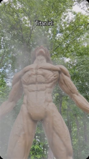 Austin Wartes on Instagram: "I learned how to turn into a Titan irl! 😮 #attackontitan #titan #attacktitan #erenjeager #anime #vfx"