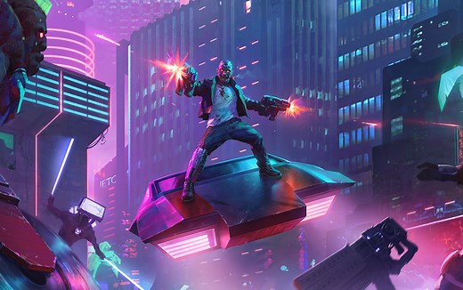 steam复古赛博朋克fps新游《Turbo Overkill》