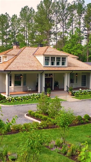For this year's Southern Living Idea House, we planted ourselves in the Virginia countryside, where we built a modern homestead with enduring style. Head to the comments for a complete photo tour, 👇️ | Southern Living