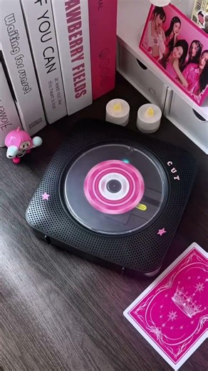24/7 with CDs! Never give up physical music 🎶 #kpopstan #cdplayer #cdcollection #gueraycdplayer