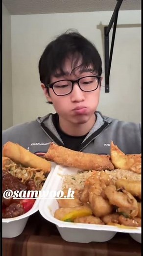 INSANE Panda Express Mukbang 🍜🔥 #eating #food #foodshorts #mukbang