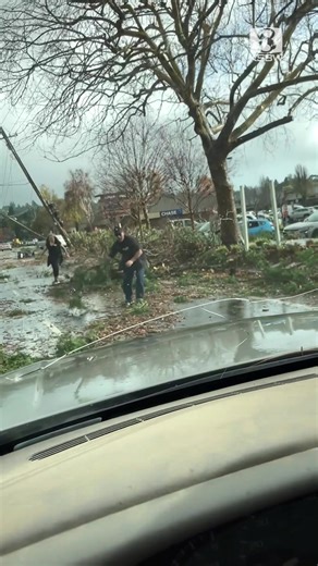 TORNADO DAMAGES | Scotts Valley Fire says that a weather event caused several crashes and downed powerlines. ﻿KSBW 8 meteorologist Gina ﻿﻿DeVecchio confirmed the wind event was a tornado. Read more: https://www.ksbw.com/article/weather-event-crashes-cars-flipped-scotts-valley/63191606 | KSBW TV Action News 8