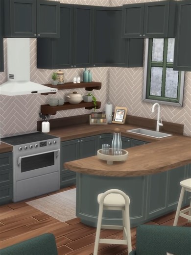 Transform Your Kitchen with This Sims 4 Makeover