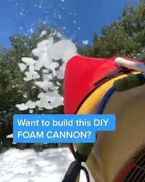 Foam Cannons DIY build it yourself - easy to use foam party equipment - we provide the parts - Ask