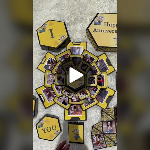 Hexagon Explosion Box Gift Ideas