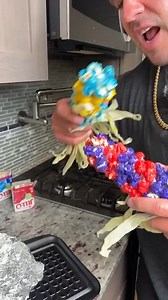 1.9M views · 14K reactions | Rainbow Jello Popcorn on the Cob  | Brain Food | Facebook
