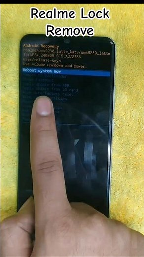 How to Hard Reset Realme - Forgotten Password/Factory Reset #smartphone #hardreset