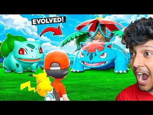 FINALLY I EVOLVED MY BULBASAUR POKEMON! 🔥 Pokémon - Let’s Go Pikachu