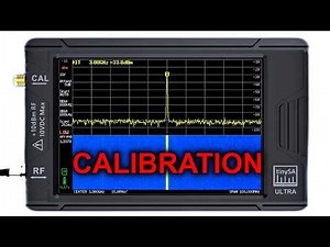 TinySA ULTRA Calibration tutorial