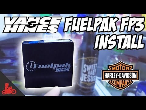 Vance & Hines Fuelpak FP3 Install (Harley-Davidson Road King)