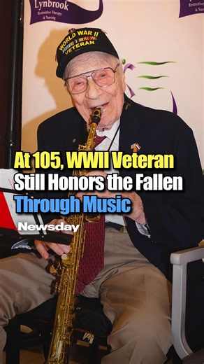 At 105, WWII Veteran Still Honors the Fallen Through Music