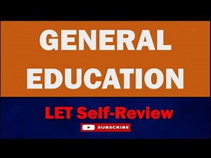 LET 2025 General Education Reviewer | Multiple Choice with Answer Key | Self Review