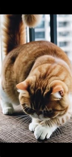 Funny Cat Hunts a Cockroach 😂 | Smart Cat vs Bug Battle #shorts