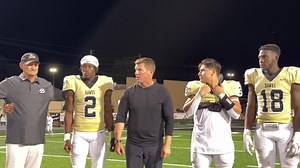 Coach Gibson post game speech after a 63-28 win over Gilmer. PG Athletics @highlight | Texarkana Gameday