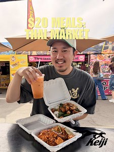 $20 Thai Food Challenge at Wat Thai Temple