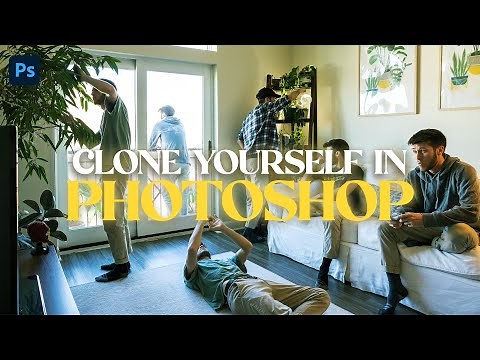 HOW TO EASILY CLONE YOURSELF | Photoshop 2023