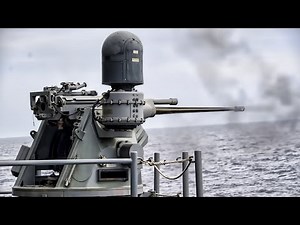 MK-38 Chain Drive Cannon • Bushmaster Deck Gun Live Fire