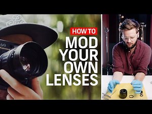 How To Mod Your Own Lenses (Anamorfake) | Cinematography Techniques