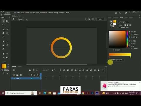 How to Create Looping Loading Circle Animations in Animate CC Tutorials