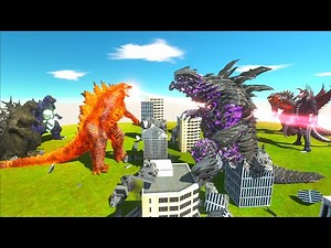 ULTIMATE POWER! 🔥 Thermonuclear Godzilla vs Alpha King Titan Team Battle (ARBS)