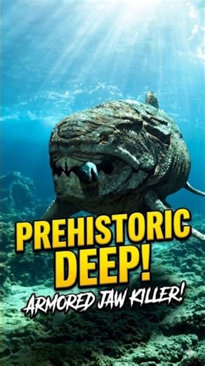 THE SEA MONSTER WITH ARMOR PLATES IS REAL #viralvideo #feedshorts