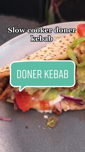 Leftover Doner Kebab Meat Recipe | Slow Cooker Lamb Kebabs
