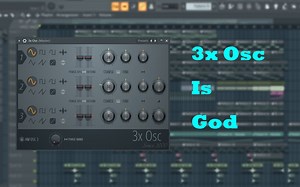 只用FL自带3x Osc插件制作一小段电音