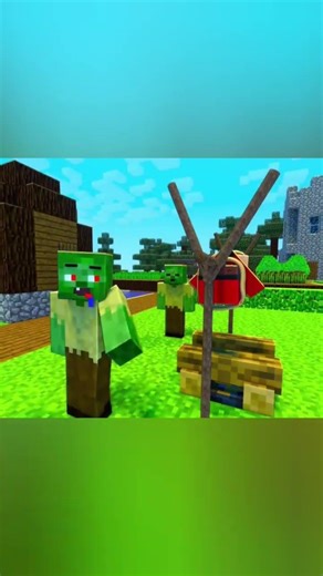 Mike Rescues JJ! minecraft maizen animation #minecraft #mikey #gaming