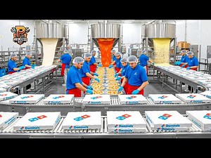 How Domino's Pizza Is Made In Factory & Store