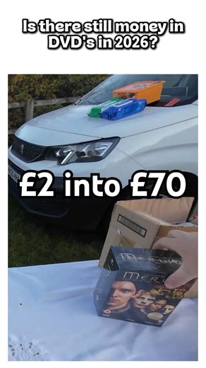 Trading £2 For £70 … #ebayreseller #carbootfinds #carbootsale #flippingsloth #sidehustle #usa