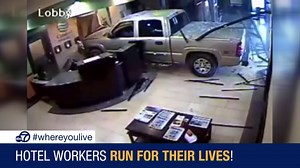 KNOW AND TELL: Angry guest crashes truck into Oklahoma hotel