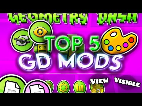 TOP 5 BEST MODS FOR GEOMETRY DASH