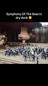 749K views · 7.6K reactions | Symphony Of The Seas in dry dock  Source:@ship_spotting_ #MaritimeIndustry #Shipping #MarineTechnology #MaritimeInnovation #OceanTransportation #PortsAndTerminals #MarineEngineering #MaritimeLogistics #MaritimeTrade #NavalArchitecture #Seafarers #MaritimeSafety #Oceanography #MaritimeLaw #MarineEnvironment #MaritimeEducation #MaritimeHistory #Shipbuilding #PassionForTheSea | Lloyd’s Maritime Institute | Facebook