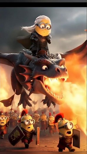 👑 Minions of Thrones! ⚔️ | Pixar-Style Game of Thrones Parody