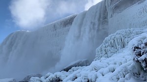 This is the first winter where Niagara Falls State Park, USA is welcoming visitors to the bottom of the Niagara Gorge to see the extraordinary ice buildup at the base of Bridal Veil Falls. We went to check out one of Niagara Falls’ best kept secrets – the Cave of the Winds Winter Experience – firsthand today! | Visit Buffalo