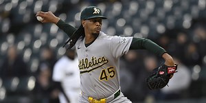 Bido becoming A's Iceman with another frigid gem