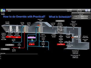 What is Override? How to do Override with System. What is Schedule Software- Honeywell EBI R410.2.
