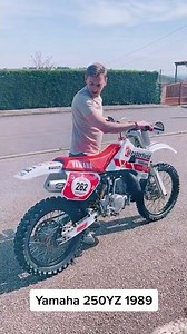 Yamaha yz 250 1989 two Strokes