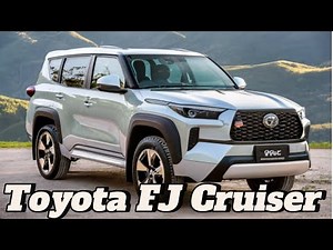 2024 Toyota FJ Cruiser (Compact Cruiser) Revealed A Retro Revival