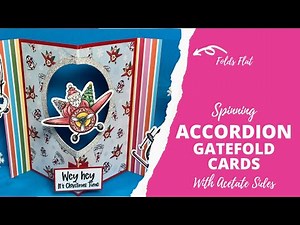 Spinning Accordion Fold Card