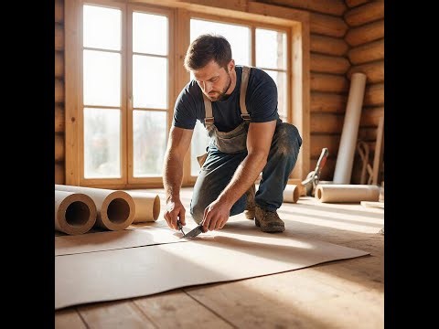 How to cut linoleum correctly and accurately yourself.