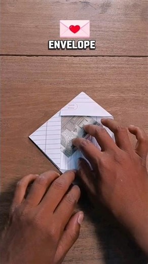 The Easiest DIY Paper Envelope Hack 🤯 (Perfect for Cash!)