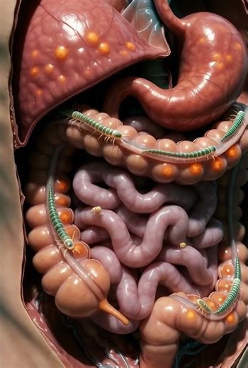 Insects Inside Your Body 😨 3D Medical Animation