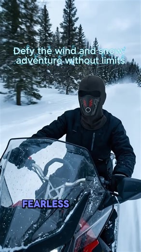 Block the cold wind with this full-face balaclava. Warm, breathable and comfortable for riding, cycling and skiing. #WinterGear #Balaclava #Windproof #OutdoorLife