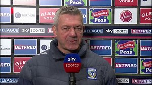 Daryl Powell pre-match